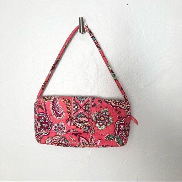 Vera Bradley Knot Just a Clutch in call me coral pink - Picture 1 of 7